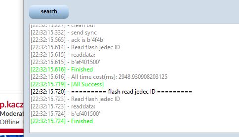 testing bl602tool from renzenicolai for BL602 flash read and write