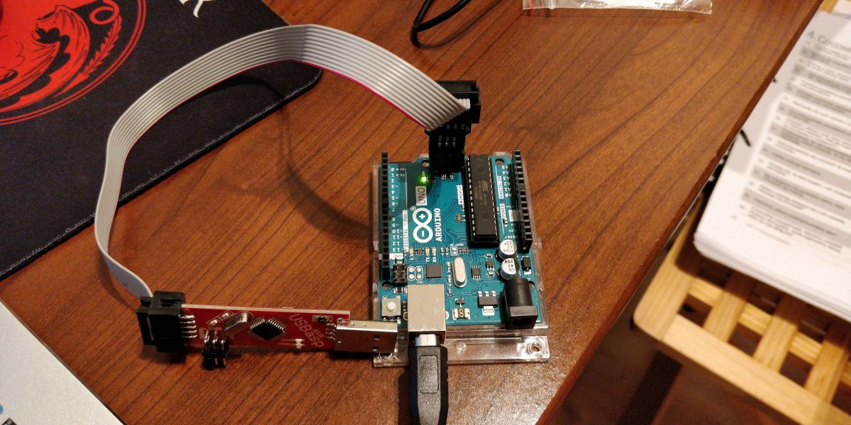 Aktualizacja firmware programatora USBasp MSX za pomocą Arduino UNO i ...
