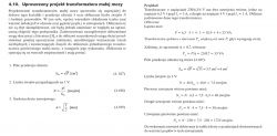 Projektowanie transformatora wielowyjściowego: obliczenia, parametry, układ pomiarowy