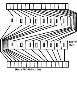 [Zlecę] Wykonanie dwóch płytek PCB zgodnie z założeniami - Złącze FPC 96PIN, 100 zworek