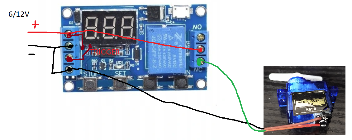 [Rozwiązano] Cyfrowy timer czasowy M792 6-30V + serwo SG-90 - jak ...