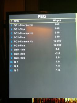Tv Manta PEQ - Jak poprawnie skonfigurować ustawienia PEQ w menu serwisowym?
