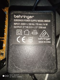 Mixer audio Behringer Eurorack 802 nie działa prawidłowo - elektronika