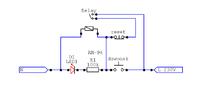 How to build a bell indicator with flashing LED and reset?