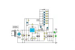 Regulated power supply (darlington power) for LM317 10A 1.2..37V