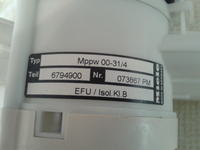 MIELE G1532sci - Cieknie pompa myjąca na rozdzielaczu ciśnienia.