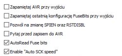 Odzyskiwanie Atmegi 328P po błędnych ustawieniach fusebitów L:C1 H:D9 E:FF