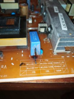 TV Samsung PS50B450B1W Capacitor Pilkor 68n 1250V 384 MMKP WK 09 37