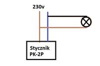 Dzielnik prądu na styczniku Dzielnik prądu na styczniku