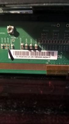 Samsung LE26D450 - brak obrazu (podświetlanie działa)