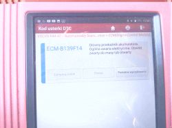 VOLVO Xc90 t6 2019 - Błąd ładowania akumulatora po wymianie drzwi, diagnoza ECU