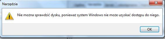 Zewnetrzy dysk USB. Widzi go Moj Komputer, brak mozliwosci odczytu-chce Format