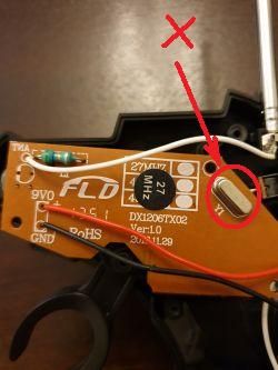 Gdzie kupić/zamienić pilot do autka dziecięcego DX1206?