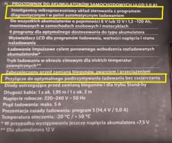 Ładowanie akumulatora AGM 12V, 7Ah w przyczepie z sieci 230V przy wykorzystaniu prostownika