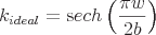 latex!encoded:base64,a197aWRlYWx9PVx0ZXh0IHNlY2hcbGVmdCAoIFxmcmFje1xwaSB3fXsyYn0gXHJpZ2h0ICk=