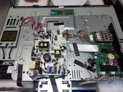 (Solved) INNO HIT IH26855T No Video Issue: Replace C51 Capacitor on T-Con & F1 Fuse 1.5A