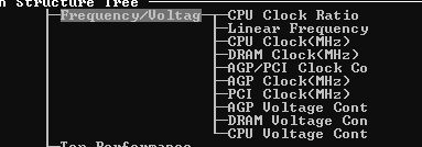 Jak odblokować opcje podkręcania w BIOS GA-8SGXP na płycie Gigabyte?