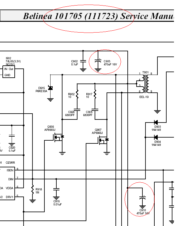 Belinea 101705 - podświetlanie gaśnie po 20 sekundach, co sprawdzić?