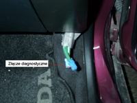 Location of Diagnostic Connector in 1999 Honda Accord 1.6 16V