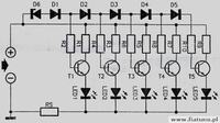 Jak dobrać rezystory 470-510 Ohm do wskaźnika naładowania akku 18V?