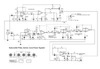 Moduł filtra do subwoofera aktywnego