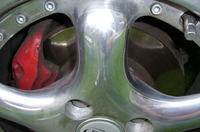 Polerowanie alufelg na "wysoki połysk" porównanie