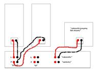 Podłączenie dwóch kanałów pod jedną kolumne.