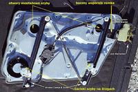 Passat B5 1,8 125KM 1997 problem z szybą pasażera.