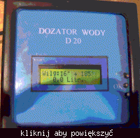Dozator wody do mieszanki betonowej Dozator wody do mieszanki betonowej