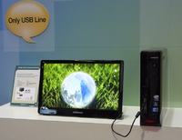 18-calowy monitor LCD LED zasilany z USB od Samsung 18-calowy monitor LCD LED zasilany z USB od Samsung
