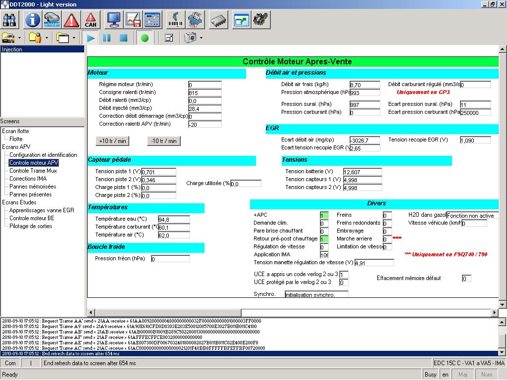 Renault ddt2000 diagnostic tool