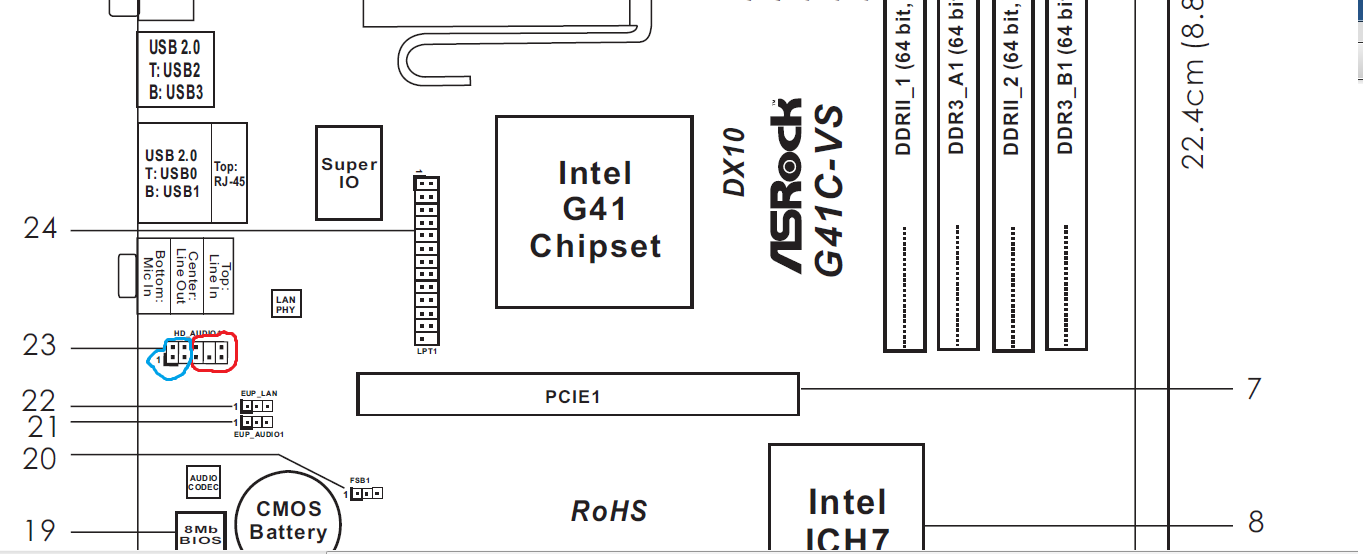 Asrock g41c gs схема подключения