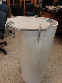 Komora do testów elektroniki pracującej na dużej wysokości