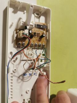 Podłączenie mikrofonu w domofonie MiWi 1131 po wymianie z Unifon 0030