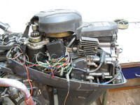 szuka schematu podłączenia modułi zapłonowego w silniku zaburtowym Yamaha 9.9