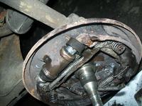 VW Golf II 1.3 1989r. - Gorący lewy bęben tylnego koła...