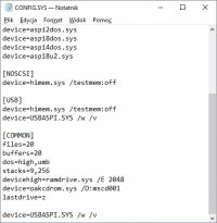 MHDD - Błąd command.com is missing or corrupted przy użyciu USBASPI.SYS