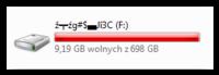 Jak odzyskać dane z dysku zewnętrznego Toshiba 750 GB po scaleniu partycji?