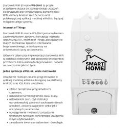 WiFi Controller EL Home WS-05H1 WiFi controller EL Home WS-05H1 with feature information.