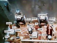 Final stage resuscitation CB PRESIDENT JACKSON IRF520N FQP13N10