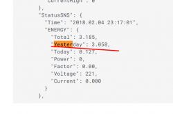 Screenshot of a JSON data snippet about energy consumption.