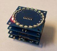 Niewielki kompas zbudowany z gotowych modułów TinyDuino