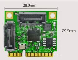Recenzja i test ASM1061 - dwuportowy konwerter Mini PCIe-SATA dla laptopa Recenzja i test ASM1061 - dwuportowy konwerter Mini PCIe-SATA dla laptopa