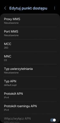 Komunikat: Witryna jest nie osiągalna. Brak dostępu do Internetu// Samsung A51. Orange/Android