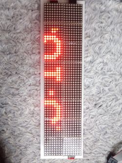 Atmega328 - Zwiększenie czcionki na wyświetlaczach LED Matrix 16x16 z MAX7219