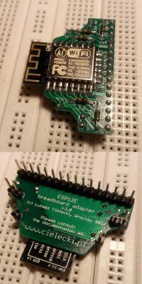 [Sprzedam] ESP8266 adapter (podstawka) modułu ESP-12 do płytki prototypowej