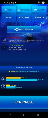 Jaka antena LTE/5G i router do słabego zasięgu Plus w Kajetanowie k. Konecka?