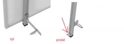 Bezpieczeństwo mocowania panela na balustradzie pod kątem 5 stopni