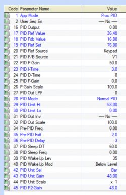 Podłączenie przetwornika ciśnienia do falownika IG5A - brak napięcia na I i CM