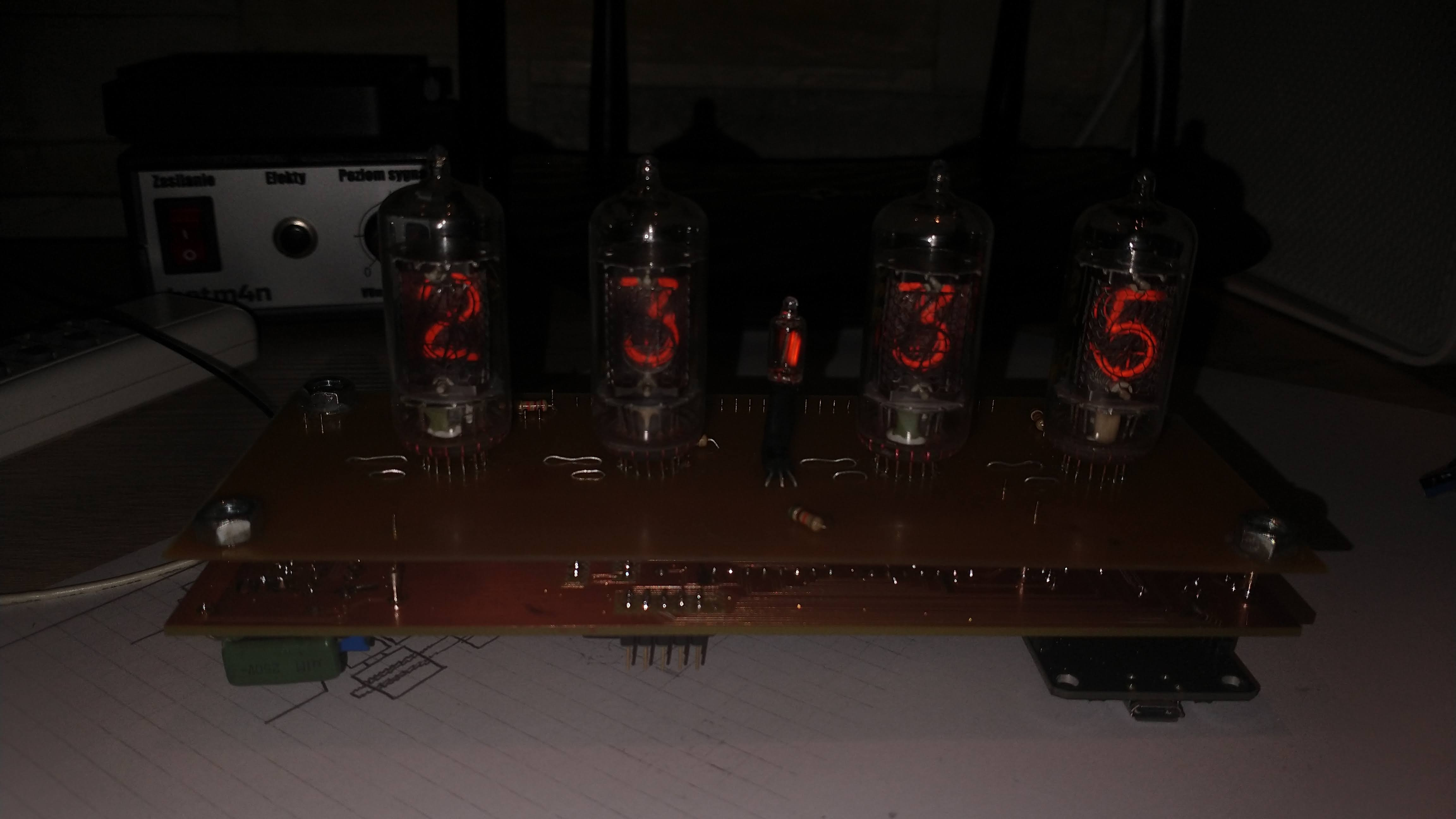 Nixie Clock ESP8266 (NodeMCU, OLED)